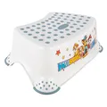 keeeper Paw Patrol Tritthocker, Ab ca. 3 bis ca. 14 Jahre, Anti-Rutsch-Funktion, Tomek, Weiß