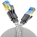 10m CAT 8 Patchkabel Flachkabel RJ45 LAN DSL Kabel Ethernet Netzwerkkabel