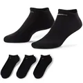 Nike Funktionssocken EVERYDAY CUSHIONED TRAINING NO-SHOW (Packung, 3-Paar) dicke Frottee-Sohle, mit Dri-FIT-Technologie, niedrige Passform