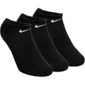 Nike Everyday Lightweight No Show Tennissocken 3er Pack Unisex - schwarz, weiß, Größe 42-46 (auch verfügbar in 34-38, 38-42, 46-50)