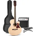 Max Elektrische Akustikgitarre - Showkit -Gitarren -Set mit 40 -W -Gitarrenverstärker, Gitarrenfusssc (44365983)