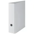 4 Stück Rössler Ordner Soho 1317452090, A4 85mm breit Karton vollfarbig white 4014970236778 Rössler