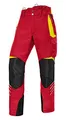 KÜBLER Workwear | KÜBLER Forest Schnittschutzhose PSA 3 | rot/warngelb | Größe 89