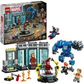 76315 Marvel Super Heroes Iron Mans Labor: Halle der Rüstungen, Konstruktionsspielzeug