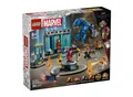 LEGO® Iron Mans Labor: Halle der Rüstungen