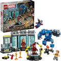 LEGO Marvel 76315 Super Heroes Iron Mans Labor: Halle der Rüstungen