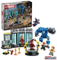 LEGO Marvel Super Heroes 76315 Iron Mans Labor: Halle der Rüstungen 76315