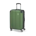 Hartschalenkoffer mittelgroß, erweiterbar, 4 Rollen, City, Trolley mit kratzf...