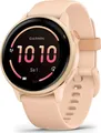 Garmin Smartwatch vívoactive 6 | AMOLED | GPS | Herzfrequenz & SpO2 | Pink Dawn Metallic | 42mm Silikon-Armband