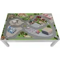 STIKKIPIX Möbelfolie LCG05, (Möbel NICHT inkl) Stadt City Auto Straße Möbelfolie Lack Spieltisch bunt