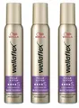 3x Wellaflex Fülle & Style Schaumfestiger Ultra starker Halt 5* 200ml (3er Pack)