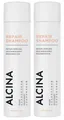 2x Alcina Repair Haar Pflege Shampoo 250 ml