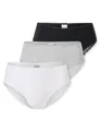 Schiesser Damen 3 PACK Brazilian Slip Unterwäsche mit Spitze - Modern Multipacks