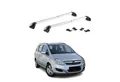 OMAC Dachträger Grundträger für Opel Zafira B 2007-2014 Aluminium Silber 2 tlg ABE (2-St), Wasserbeständig,Abnehmbar,Multifunktional,Leichtgewichtig