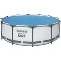 Bestway Pool Solarfolie Flowclear Ø 366 cm rund | blau
