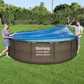 Bestway Solar Poolabdeckung Pool Solarfolie Solarabdeckung 305/356/427/549cm