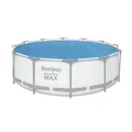 Abdeckplane Solarabdeckung Rund Ø 356cm Poolabdeckung Abdeckung Pool Abdeckfolie