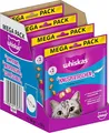 Whiskas Knuspertaschen Katzensnacks mit Lachsgeschmack 4x180g (4 Packungen) 720g