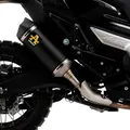 ARROW RACE-TECH CARBONI FIBRE SILENCER WITH CARBY END CAP - SHORT VERSION HONDA X-ADV '17/21 HOMOLOGATED CARBON RACE TECH SHORT VERSION SILENCER