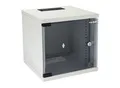 HMF Serverschrank 634 Netzwerkschrank 10" 6HE 9HE 12HE Wandgehäuse 10 Zoll Rack