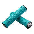 Race Face Grippler Lock-On Griff, 33mm, turquois türkis - sicherer Halt und K...
