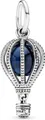Pandora Kettenanhänger Pandora Blauer Heißluftballon Reise-Charm 798064NMB Anhänger