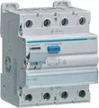 HAGER FI-Schutzschalter CDA640D | Fehlerstromschutzschalter 4-polig 10kA 40A 30mA Typ A | 400V | VDE | Blau