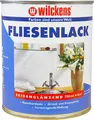 Fliesenlack Weiß, seidenglänzend 750 ml Lack Lackfarbe Fliesenfarbe Farbe