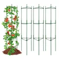 VEVOR 4er-Set Tomaten Rankhilfe, 160 cm Tomatenkäfig, Pflanzenstütze, Tomatenturm, stapelbarer hoher Pflanzenstützkäfig, für Hochbeete, Gemüse, Blumen und Kletterpflanzen