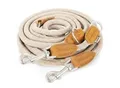 Rudelkönig Hundeleine - Führleine Emma beige 2,25 m