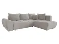 Mirjan24 Ecksofa Fureniz mit Bettkasten, 4 Sitzer L-Form Sofa mit Schlaffunktion, Eckcouch für Wohnzimmer, Couch mit Bettfunktion (Velo 633, Seite: Rechts)