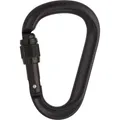 Austrialpin HMS Rondo Screw Karabiner (Größe One Size, schwarz)