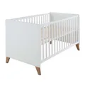 roba Kombi-Kinderbett 'Ole' 70 x 140 cm - Verstell-/ umbaubar - Weiß