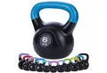 Body & Mind Kettlebell Body & Mind Kettlebell 2–20 kg – Profi Kettlebell mit Kunststoffmantel, (Profi Schwunghantel), Kraftraining Workout Gewicht (6 kg)