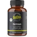 Hericium Bio 150 Kapseln -Stachelbärte - Hericium erinaceus - vegan - abgefüllt und zertifiziert in Deutschland - Biotiva (150 Kapseln (1 Flasche))