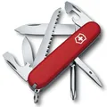 Victorinox Schweizer Taschenmesser Hiker, Swiss Army Knife, Multitool, 13 Funktionen, Klinge, Dosenöffner, Schraubendreher