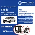 Für SKODA Fabia Fliessheck III Typ NJ3 14-18 AHK abn. +13pol spez. E-Satz TOP