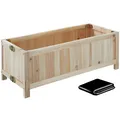 Hochbeet Blomster, klappbar, 30l, inkl. Folie, 70x30x25cm braun B-Ware