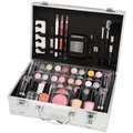 Schminkkoffer Set Alu Profi-Qualit?t mit French Manicure 58 teilig Vegan