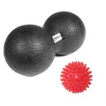 Sporttrend 24® Faszienball Duoball 12cm + ø 7cm Massageball Igelball | Massage