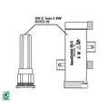 JBL Ersatzteil Gehäuse Halterung + Glas für AquaCristal UV-C 5 W
