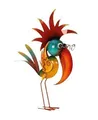 Riesen Metall Vogel Figur 57 cm bunte exotische Vögel Figuren Haus Garten Deko