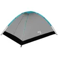 NILS CAMP Kuppelzelt Camping Outdoor Zelt Grau Campingzelt Festivalzelt, Personen: 2 grau