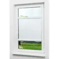 Rollo Glasleiste verspannt Tageslicht, LYSEL®, blickdicht, HxB 175x95cm weiß 95 cm x 175 cm