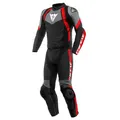 Dainese Avro 4 2 Teiler Lederkombi schwarz/grau/rot 54 Motorrad Zweiteiler Kombi
