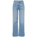 ONLY Weite Jeans Madison (1-tlg) Plain/ohne Details blau XXL