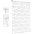 Doppelrollo Doppelrollo Wellen Duo-Rollo Klemmfix ohne Bohren Doppelrollo Welle, Sekey, Klemmträger, Montage mit oder ohne Bohren möglich weiß 90 cm x 100 cm
