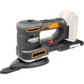 WORX Akku-Multischleifer, "PowerShare SANDECK", 5-in-1, schwarz/orange