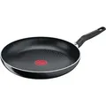 Tefal Start'easy C26706, Rund, Allzweckpfanne, Schwarz, Titan, Aluminium, Thermo-Punkt - Schwarz