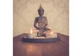 Kamelio Buddhafigur Buddha mit Teelicht 22cm Deko-Statue Deko-Figur